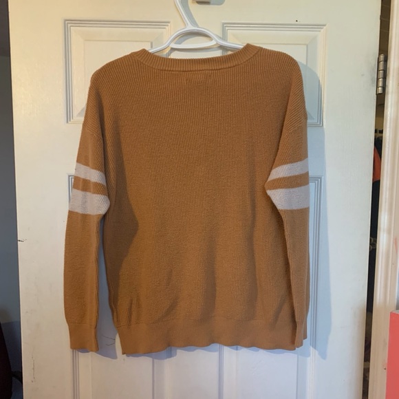 American Eagle Knit Ringer Sweater - Picture 4 of 4